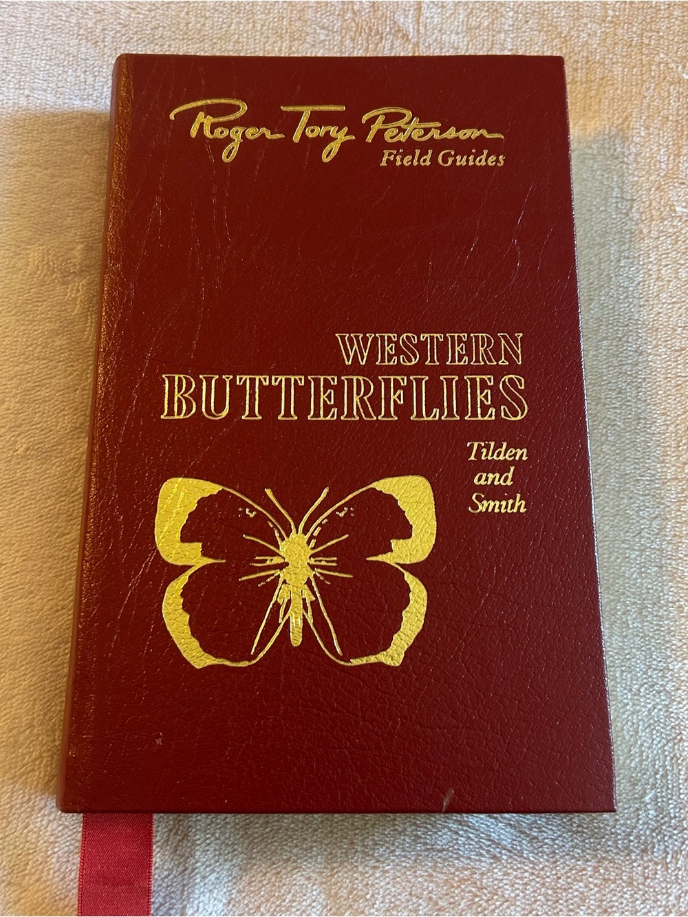 Roger Tory Peterson FieldGuide Western Butterflies 50th anniversary Easton Press